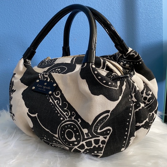 Kate Spade Paisley Grove pattern Karen bag. - Picture 4 of 7